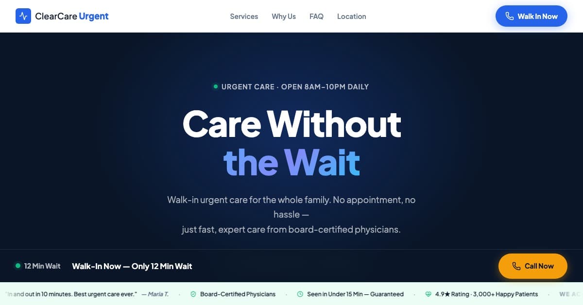ClearCare Urgent