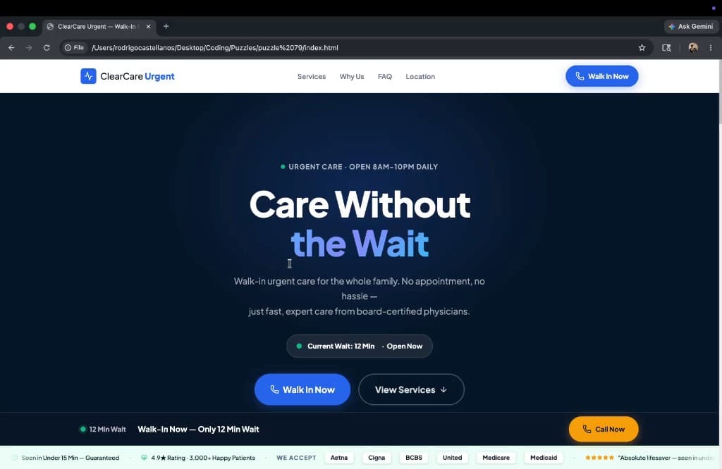 ClearCare Urgent